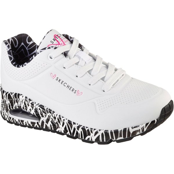 Skechers UNO LOVING LOVE Sneaker Freizeitschuh, Halbschuh, Schnürschuh mit Luftkammersohle