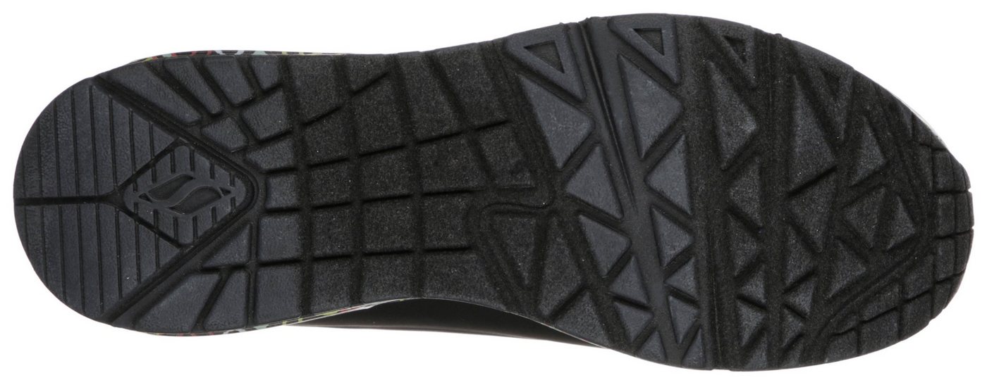Skechers UNO-LOVING LOVE Wedgesneaker Freizeitschuh, Halbschuh, Schnürschuh mit coolem Graffiti-Print – Bild 3 von 5