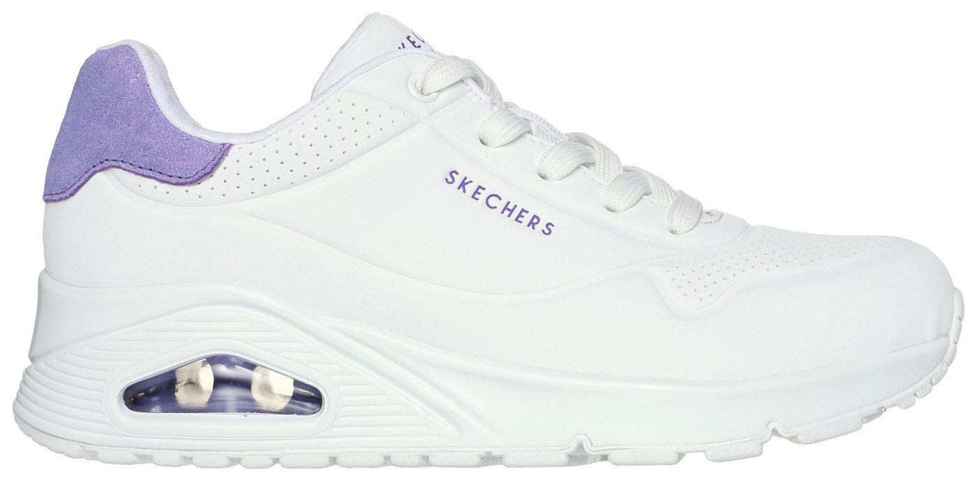 Skechers UNO - POP BACK Sneaker Freizeitschuh, Halbschuh, Schnürschuh komfortabler Skech-Air Funktion – Bild 3 von 5