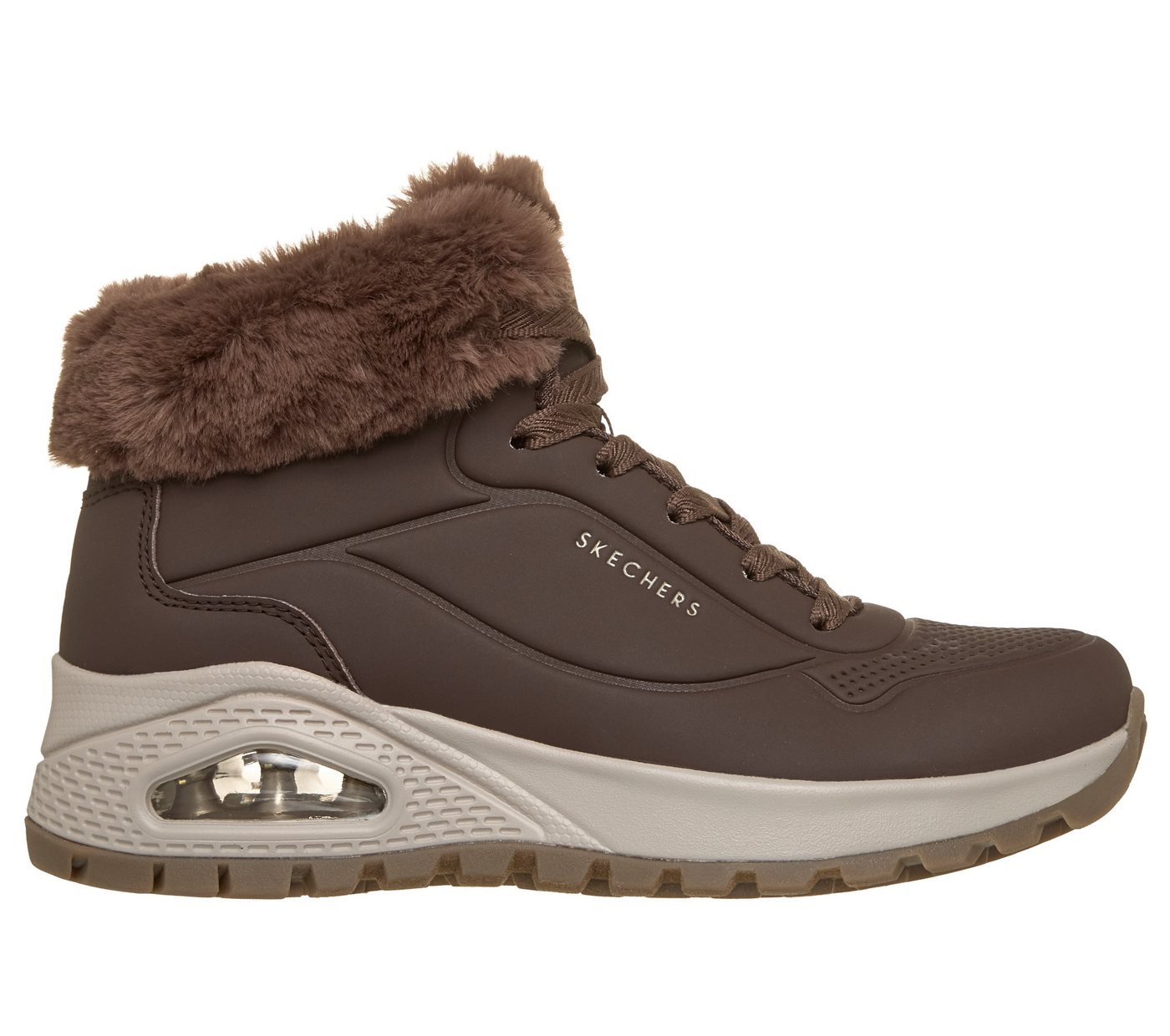 Skechers UNO RUGGED- Winterboots Winterstiefelette, High-Top-Sneaker mit SkechAir Luftkissensohle – Bild 4 von 5