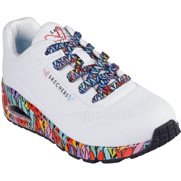 Skechers UNO Sneaker Plateausneaker, Schnürschuh mit Keilabsatz