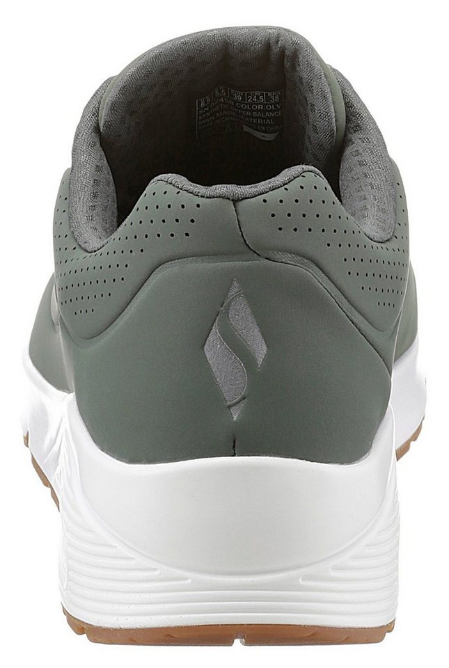 Skechers Uno - Stand on Air Sneaker Freizeitschuh, Halbschuh, Schnürschuh mit Air-Cooled Memory Foam – Bild 2 von 5