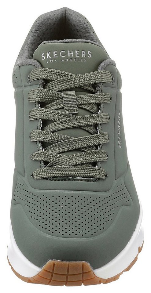 Skechers Uno - Stand on Air Sneaker Freizeitschuh, Halbschuh, Schnürschuh mit Air-Cooled Memory Foam – Bild 4 von 5