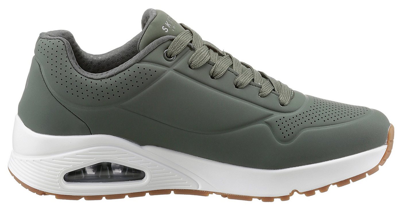 Skechers Uno - Stand on Air Sneaker Freizeitschuh, Halbschuh, Schnürschuh mit Air-Cooled Memory Foam – Bild 5 von 5