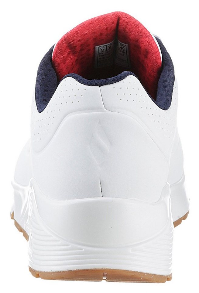 Skechers Uno - Stand on Air Sneaker, Freizeitschuh, Halbschuh, Schnürschuh mit extra Dämpfung – Bild 3 von 5