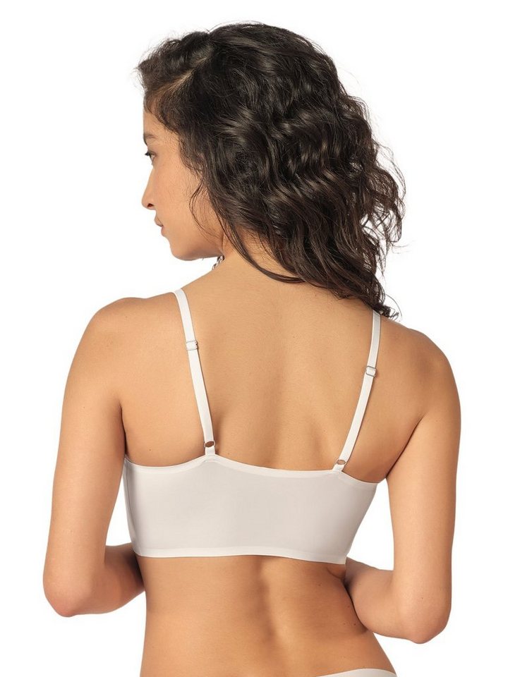 Skiny Set: Bügelloser BH 2er Pack Damen Bustier mit herausnehmbare Pads (Packung, 2-tlg) Unterbrustband – Bild 3 von 5