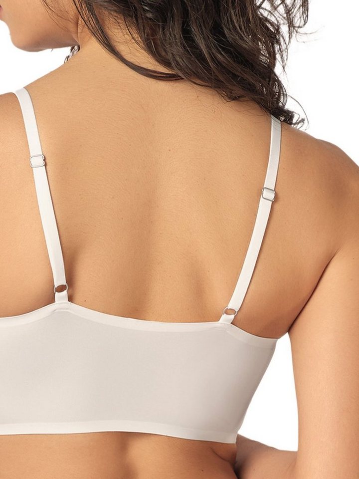 Skiny Set: Bügelloser BH 2er Pack Damen Bustier mit herausnehmbare Pads (Packung, 2-tlg) Unterbrustband – Bild 5 von 5