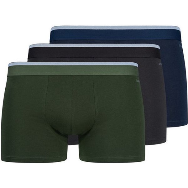 Skiny Slip Cotton Multipack (3er Pack) klassisch, basic, elastisch, bequem, Baumwollmix