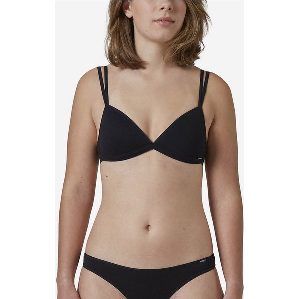 Skiny Triangel-BH Cotton Essentials Triangle Bra, Triangel Bralette, Dreiecks‑BH