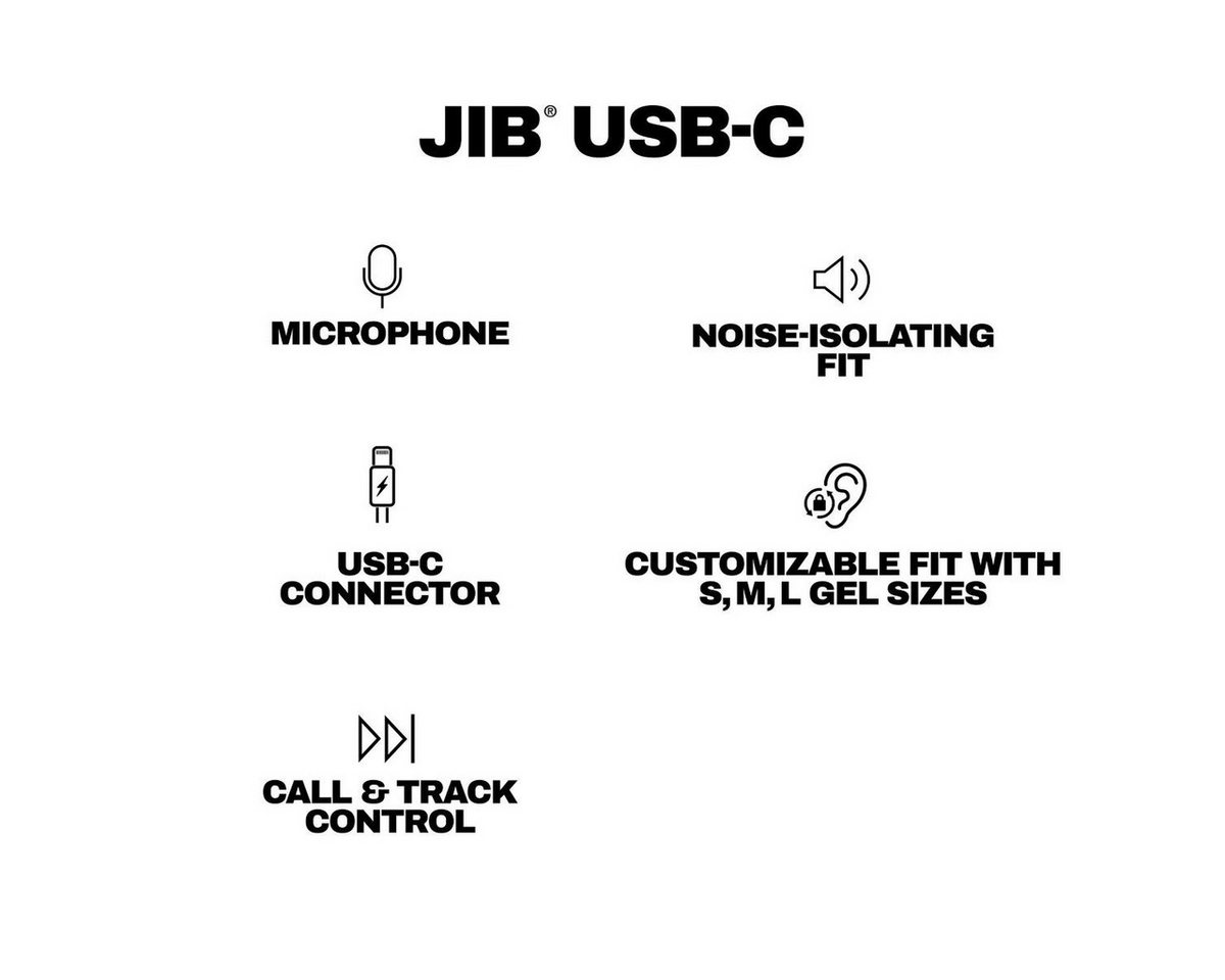 Skullcandy JIB IN EAR w/MIC1 + USBC Kopfhörer – Bild 4 von 5