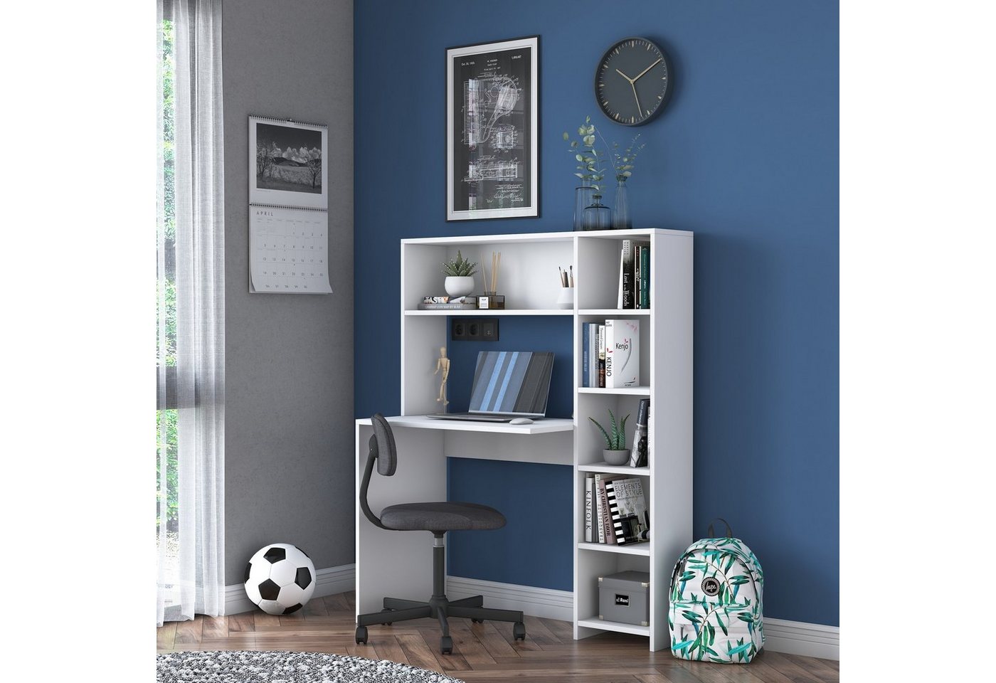 Skye Decor Arbeitstisch >>Study-Station – Bild 3 von 5