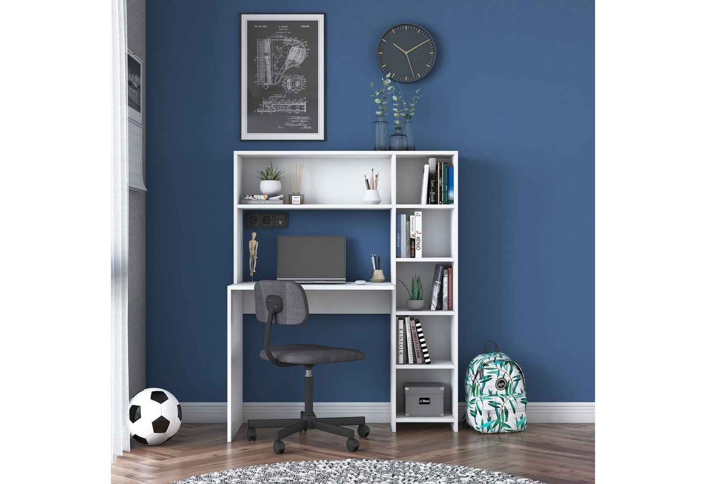 Skye Decor Arbeitstisch >>Study-Station – Bild 5 von 5