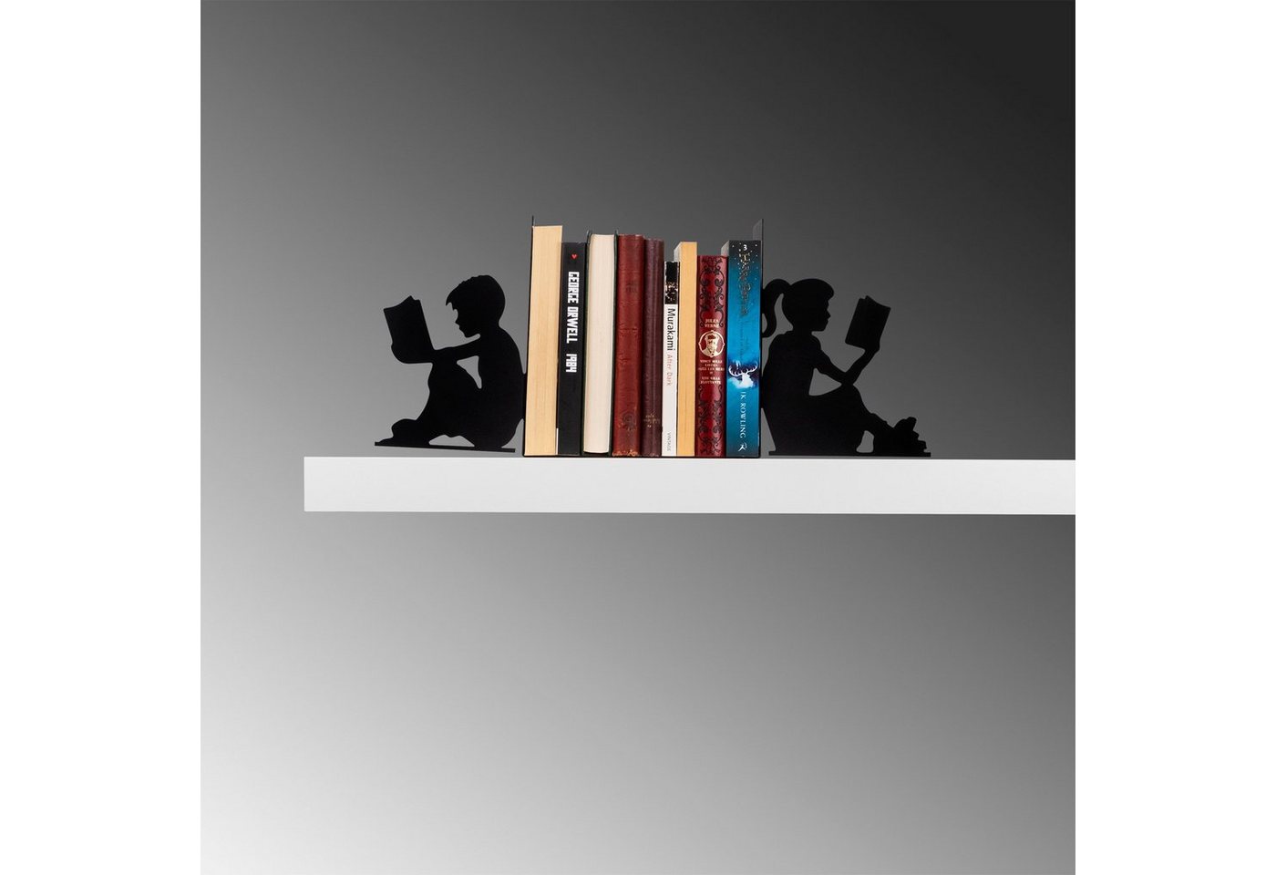 Skye Decor Buchstütze 100% METAL (Thickness: 1,2 mm), 40,5 x 14 x 22 cm C1119 – Bild 3 von 5