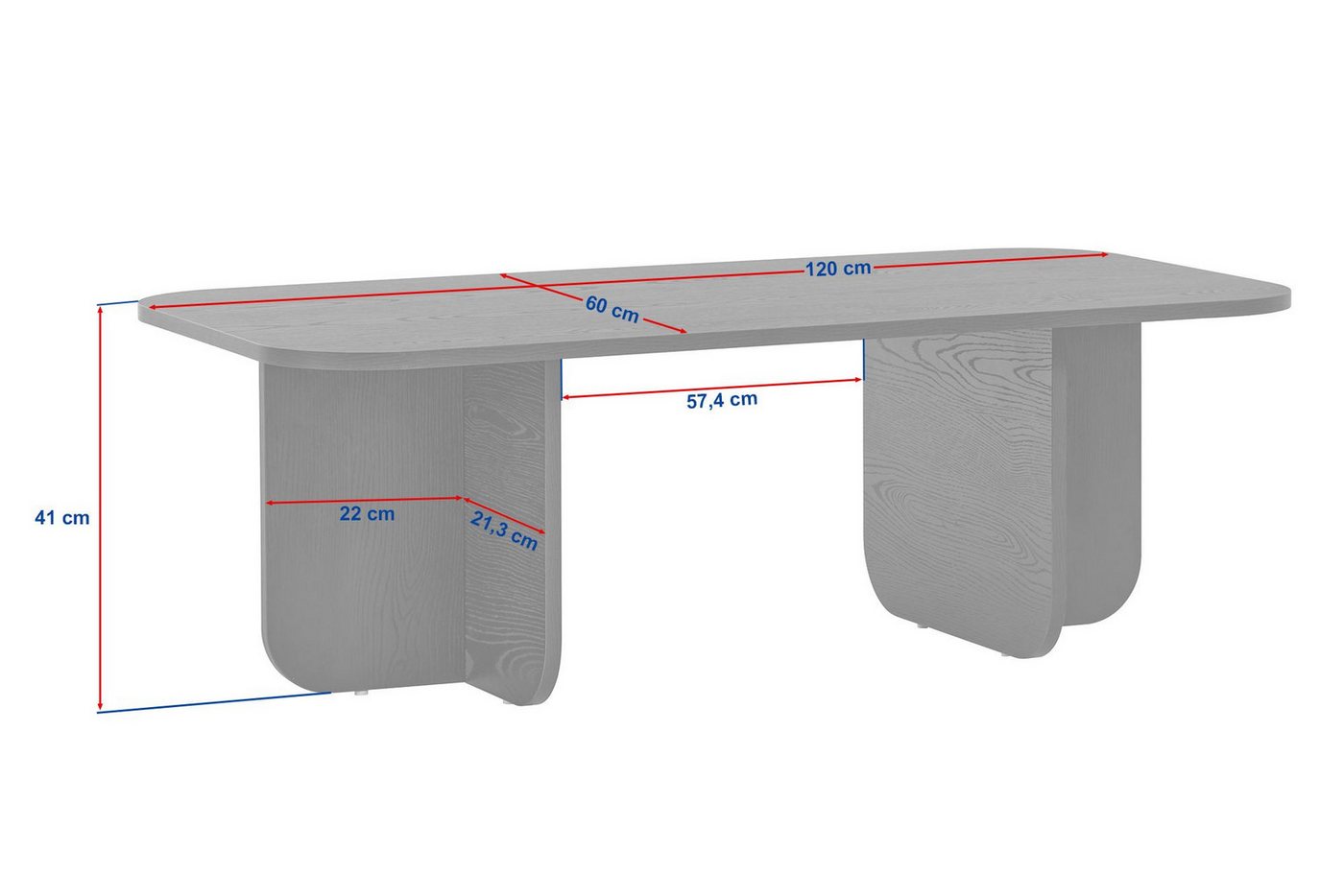Skye Decor Couchtisch >>Akira – Bild 5 von 5
