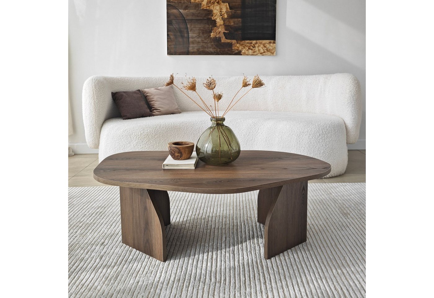 Skye Decor Couchtisch Boho Neostill, Organische Formgebung,Modernes, minimalistisches Design – Bild 3 von 5