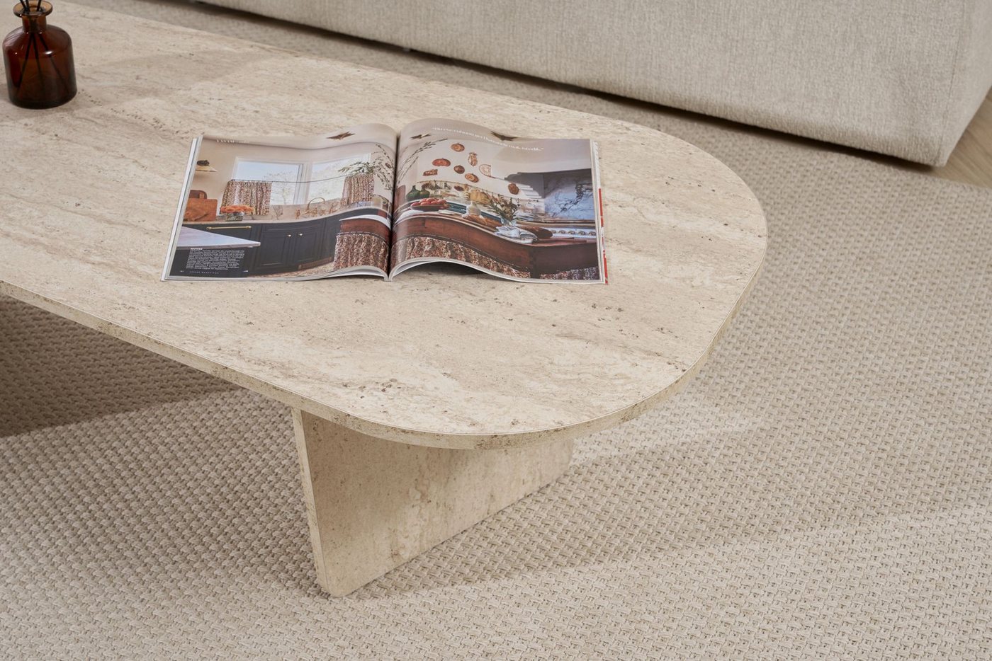Skye Decor Couchtisch Ovalis (1 Tisch), Ovale Tischplatte – Bild 5 von 5