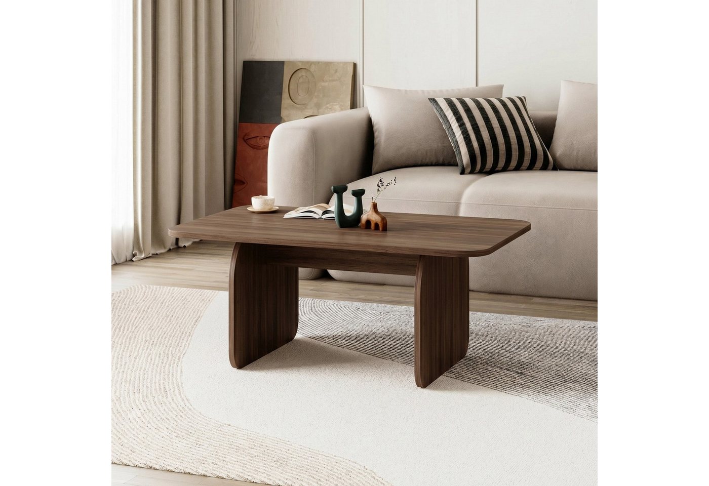 Skye Decor Couchtisch Pietra (1-St., 1-teilig), Holzoptik, pflegeleicht – Bild 3 von 5