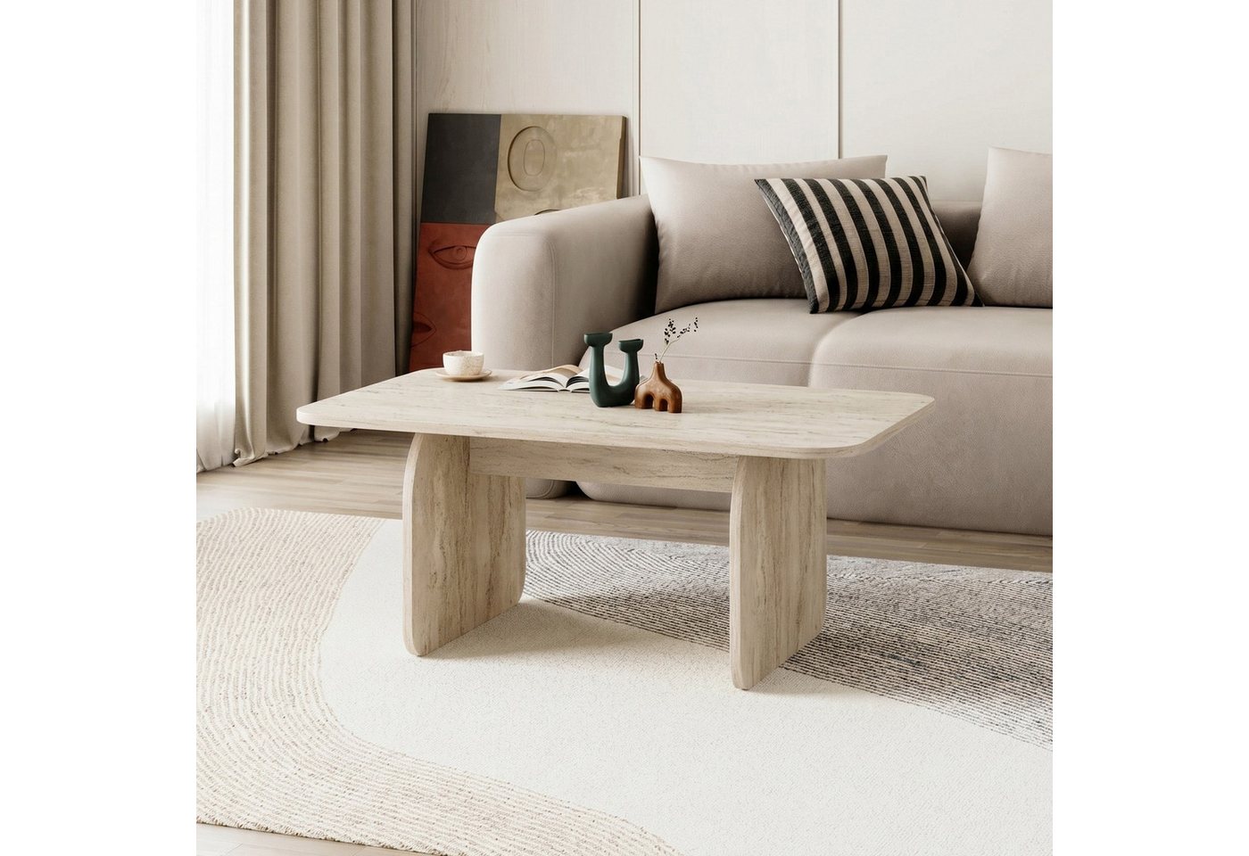 Skye Decor Couchtisch Pietra (1-St., 1-teilig), Marmoroptik, pflegeleicht – Bild 3 von 5