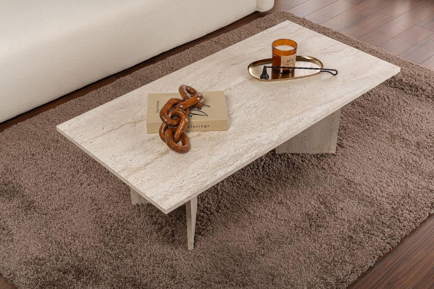 Skye Decor Couchtisch Sabin (Packung, 1-St., 1 Tisch), Breite 120 cm – Bild 4 von 5