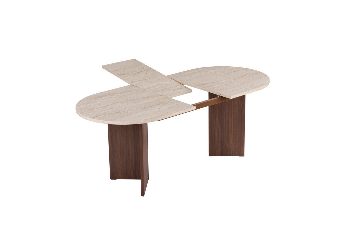 Skye Decor Esstisch Sablin Sorell (Packung, 1-St., 1 Erweiterbarer Esstisch), Ausziehbar 160–200 cm, Erweiterbarer Esstisch, Große Tischfläche – Bild 4 von 5