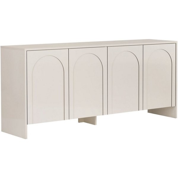 Skye Decor Konsolentisch Arlen, Breite 180, 4-türig mit Bogenfront
