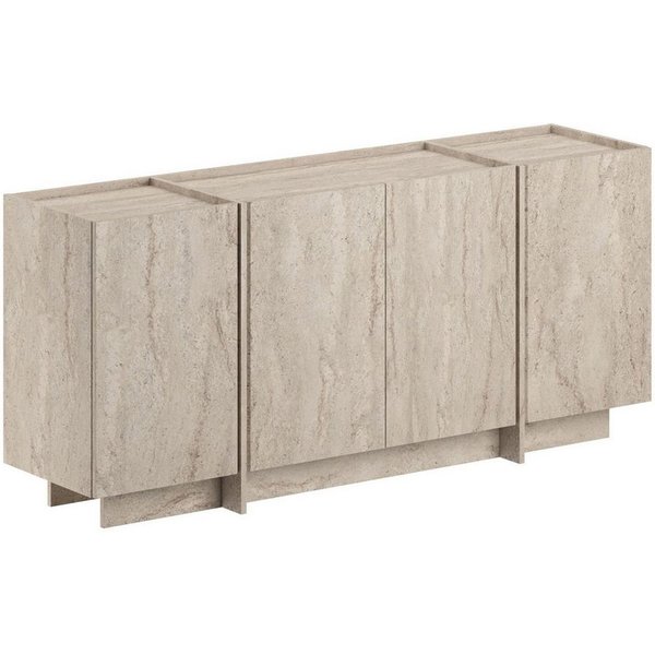Skye Decor Konsolentisch Dorma Boho (Packung, 1-St., 1 Tisch), Breite 180 cm, Soft-Close-Funktion,schmaler Sofatisch