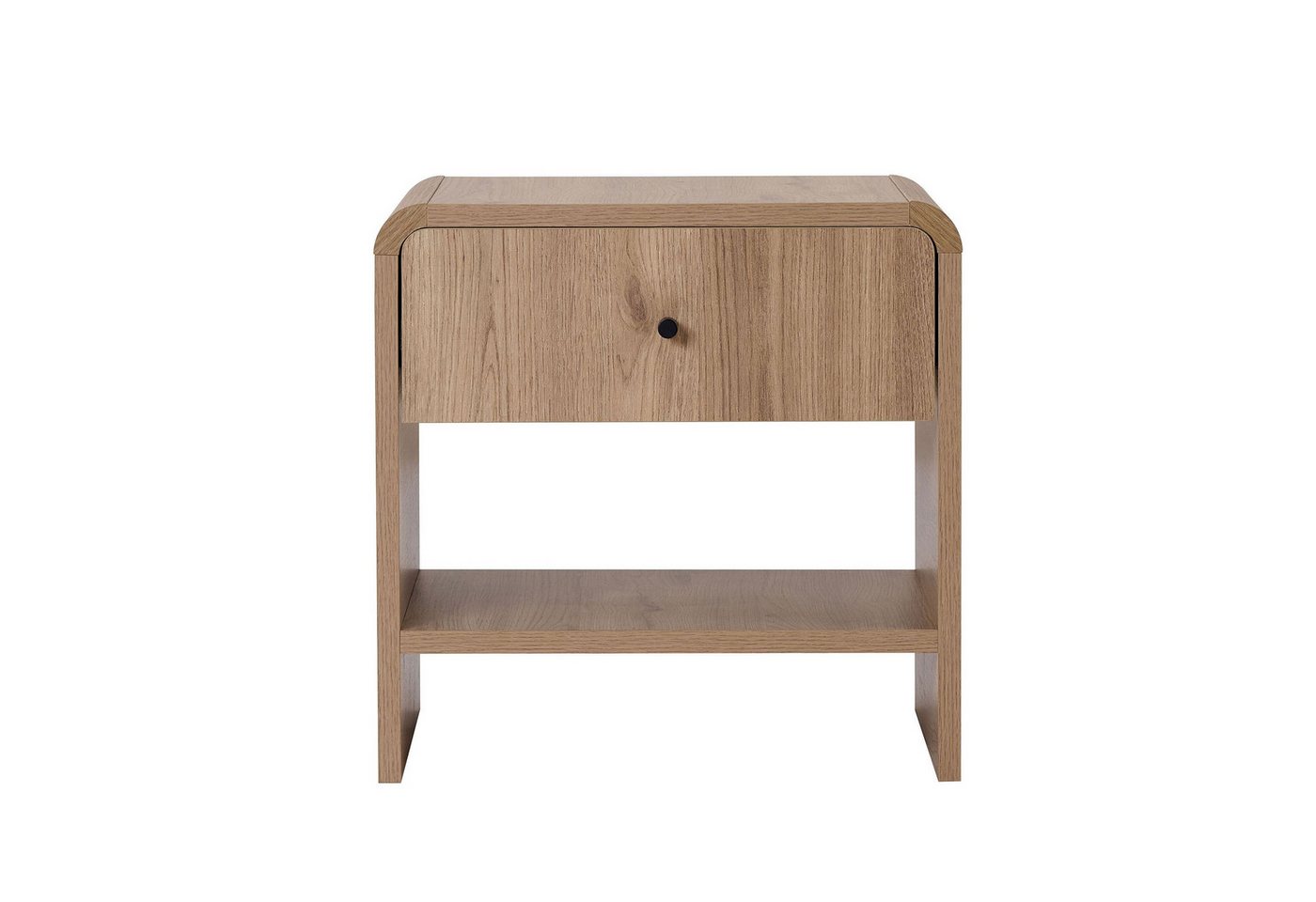 Skye Decor Nachttisch Japandi design (1-St., 1 Tisch), Breite 45 cm, Kompakte Nachttischform mit offenem Ablagefach – Bild 4 von 5