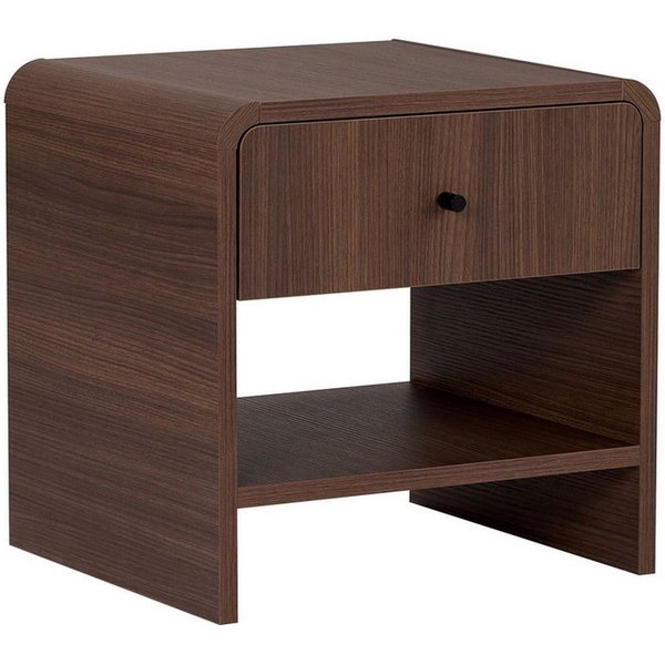 Skye Decor Nachttisch Japandi design (1-St., 1 Tisch), Breite 45 cm, Kompakte Nachttischform mit offenem Ablagefach