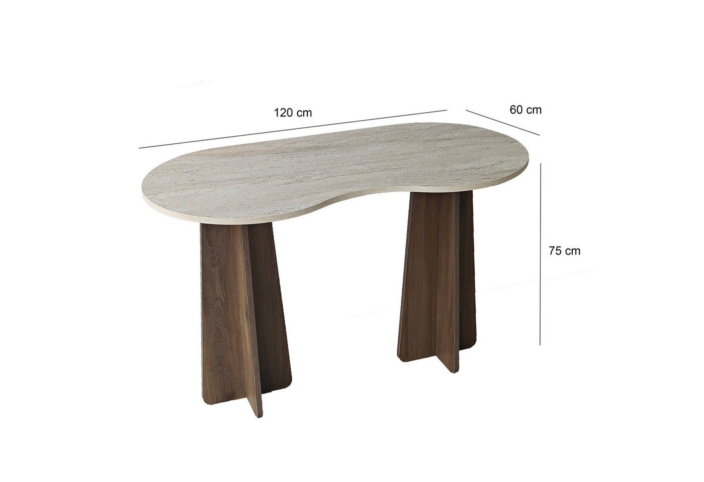 Skye Decor Schreibtisch Infini (Packung, 1-St., 1 Tisch), Breite 120 cm – Bild 2 von 5