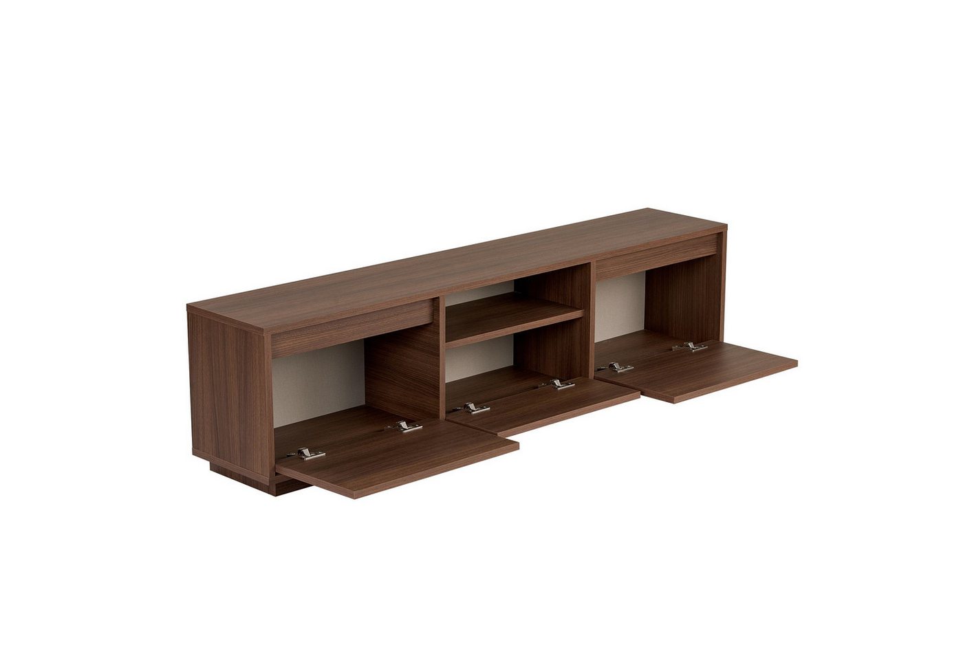 Skye Decor Sideboard Nordure Sentinel (Packung, 1 St., 1 TV Board), Japandi Design,Breite 160 cm, griffloses Design mit Stauraum – Bild 4 von 5