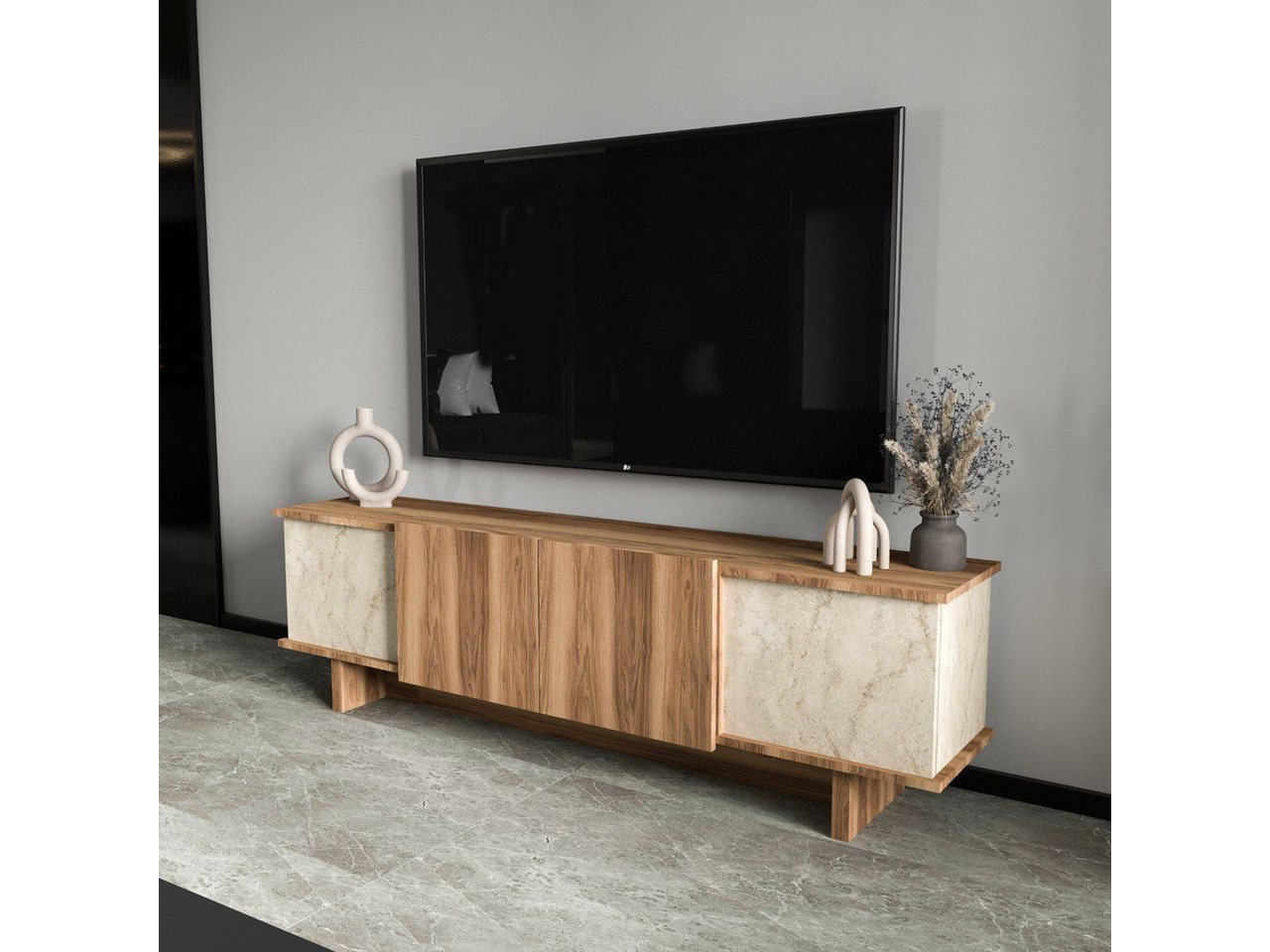 Skye Decor TV-Board Boho Deko (Packung, 1 Tv Low Board), Breite 180 cm – Bild 3 von 5