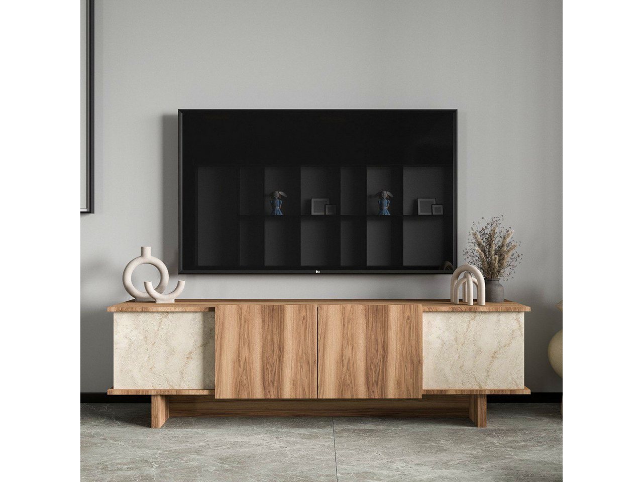 Skye Decor TV-Board Boho Deko (Packung, 1 Tv Low Board), Breite 180 cm – Bild 4 von 5