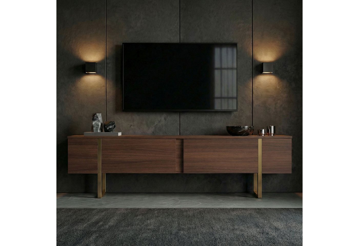 Skye Decor TV-Board Boho Design (1 St), Modernes Wohnzimmertv-Möbel, Breite : 180 cm – Bild 3 von 5