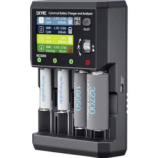 SkyRC SKYRC MC5000 Ladegerät LiIon, Li-ion HV, LiFe, NiMH, NiCd, eneloop, Ni Rundzellen-Lader