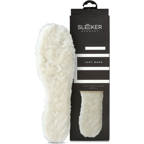 Sleeker Lammfellsohlen Just Warm - Super kuschelige und warme Lammfell Einlegesohle