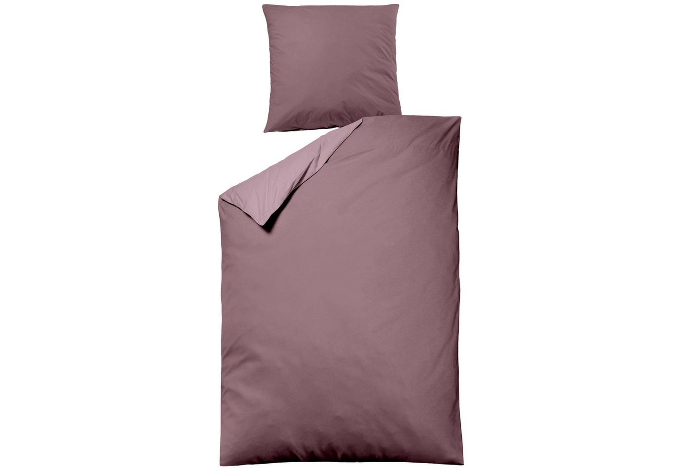 sleepling Bettwäsche Satin Wendebettbezug, Satin, glänzender Satin-Look – Bild 2 von 5