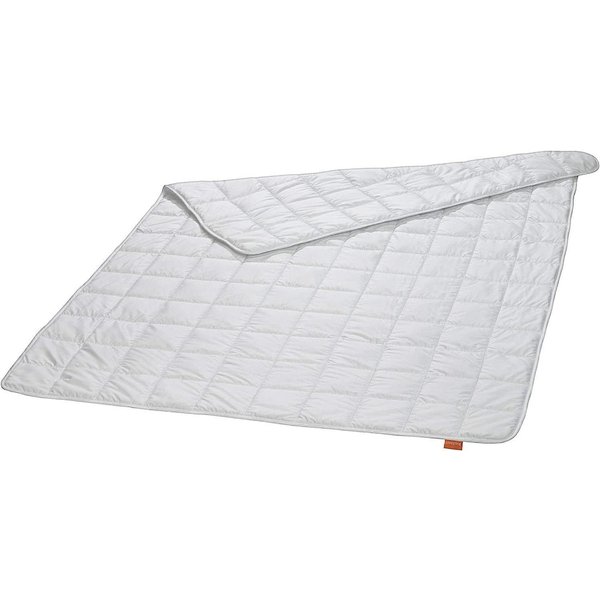 sleepling Gewichtsdecke - Kassettendecke mit Glasperlenfüllung, Füllung: Polyester, Glasperlen, Bezug: Mikrofaser, Therapiedecke gegen Stress und Schlafstörunge