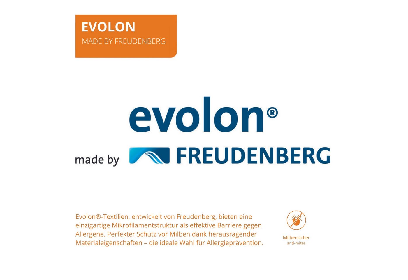 Matratzenschutzbezug Evolon Encasing, Anti Milben Schutz sleepling, Allergie & Anti Milben Schutz für Hausstauballergiker, Made in Germany – Bild 5 von 5