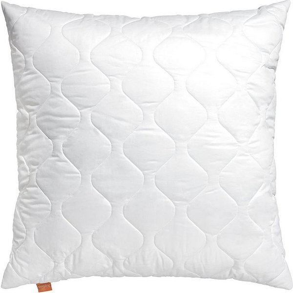 sleepling Microfaserkissen Basic 100 - Sets, Füllung: 100% Mikrofaser, Seitenschläfer, Rückenschläfer, Bauchschläfer, Set, 2er Set, für Allergiker geeignet, was