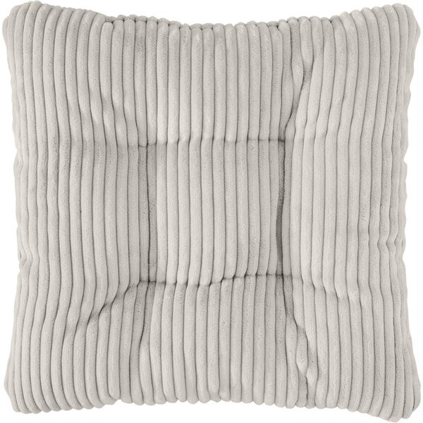 sleepling Sitzkissen in Cord-Optik, Stuhlkissen, Zierkissen, Dekokissen, aus weichem Möbelstoff, abriebfest, anschmiegsam, wendbar, 38 x 38 cm
