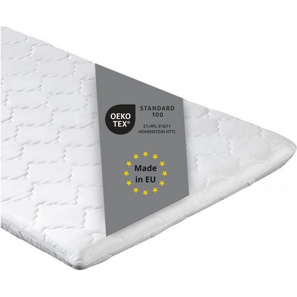 sleepling, Topper Visco Topper, 6 cm hoch, Viscoschaum, optimale Anpassung durch Memory Foam Effekt, mit Eckgummis