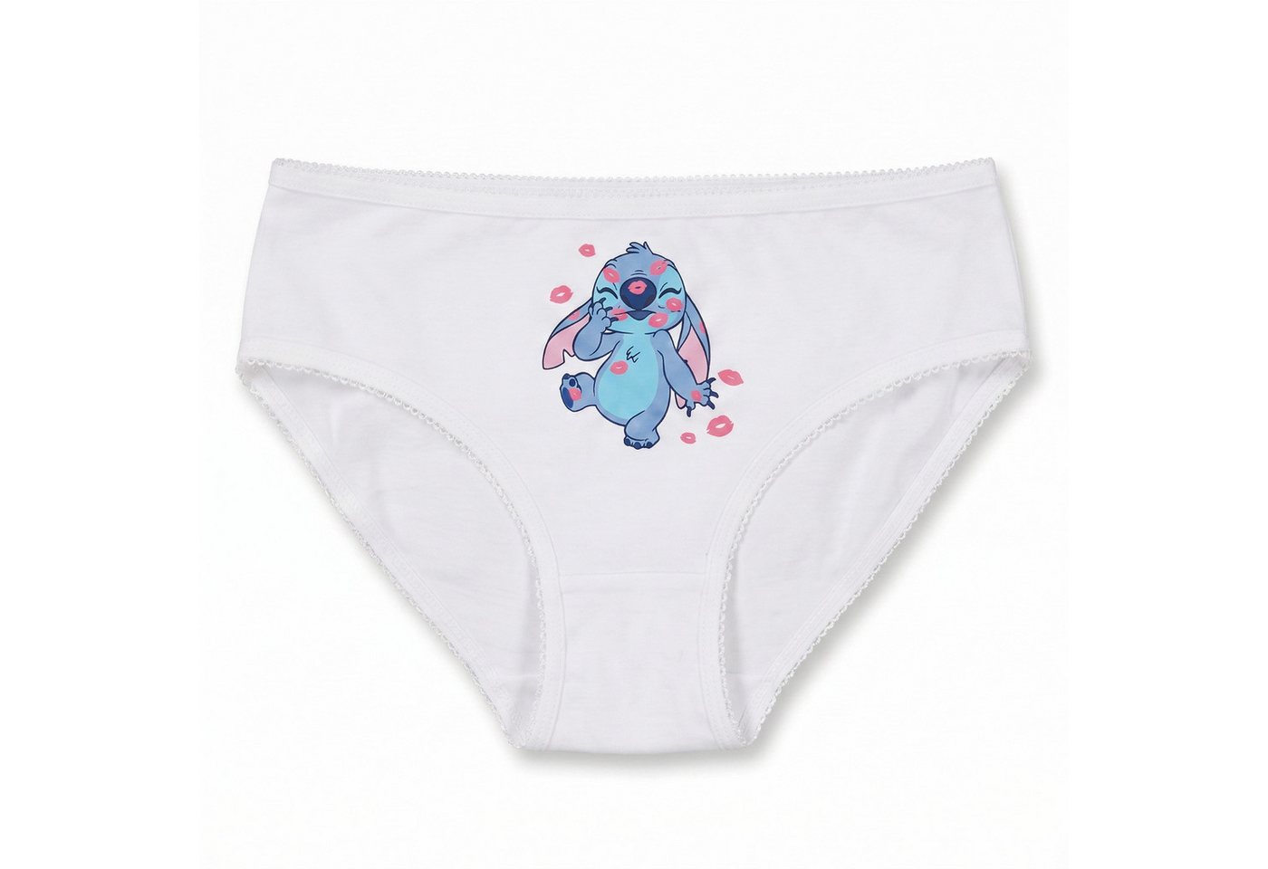 Disney Slip Disney Stitch 3er Pack Slips Kinder Mädchen Unterwäsche Gr. 92-128 (3-St) – Bild 3 von 5