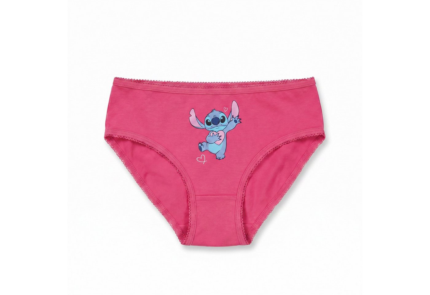 Disney Slip Disney Stitch 3er Pack Slips Kinder Mädchen Unterwäsche Gr. 92-128 (3-St) – Bild 4 von 5