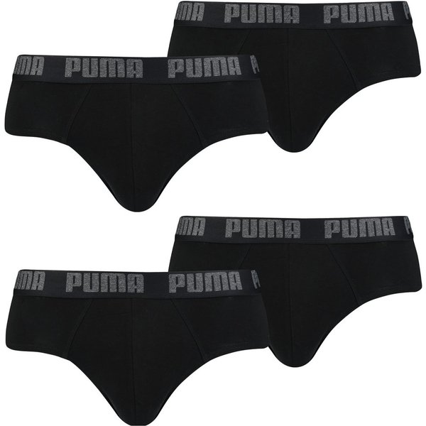 PUMA Slip Puma Herren Slips Briefs im 4-er Pack