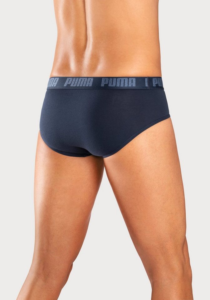 PUMA Slip PUMA MEN EVERYDAY BRIEFS (2er Pack) mit Logobund – Bild 4 von 5