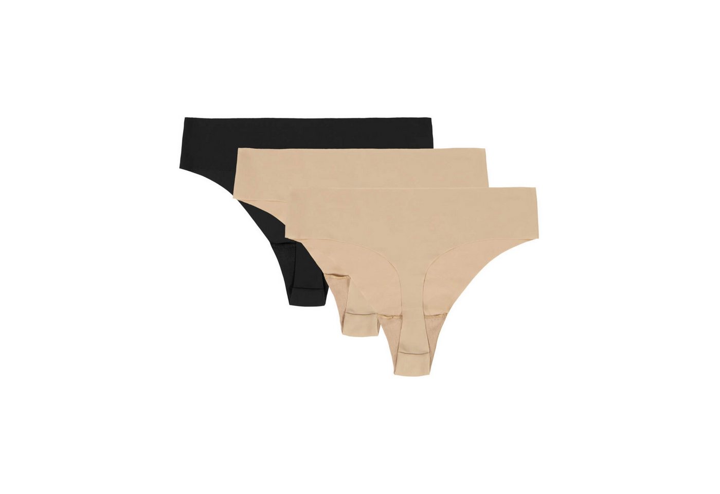 Under Armour® Slip Under Armour Damen Slips PURE STRETCH THONG-SOLID 3 Pack UUSHJ135 – Bild 2 von 3