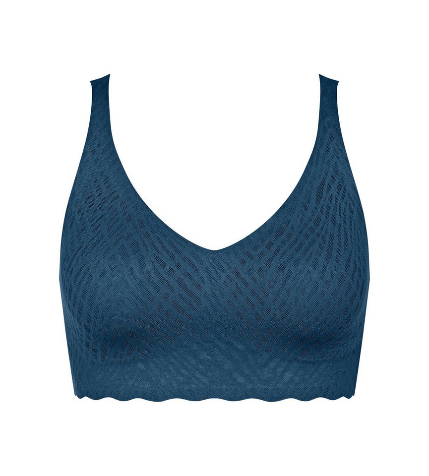 sloggi Bralette ZERO Feel Bliss herausnehmbare, atmungsaktive Pads, Stretch-Spitze, mittlerer Halt – Bild 2 von 5