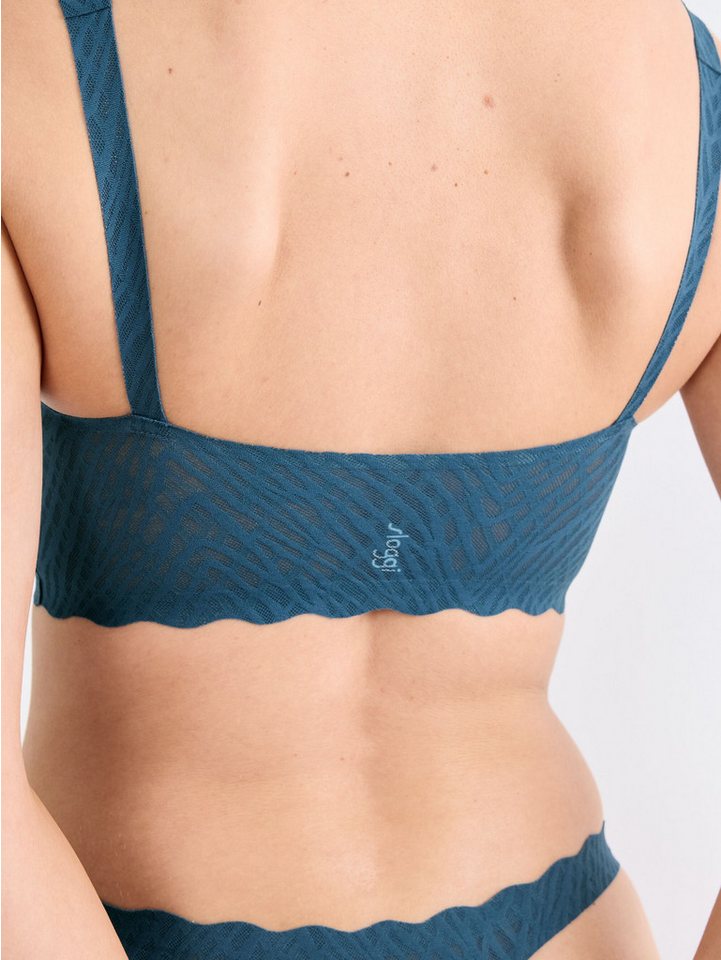 sloggi Bralette ZERO Feel Bliss herausnehmbare, atmungsaktive Pads, Stretch-Spitze, mittlerer Halt – Bild 4 von 5