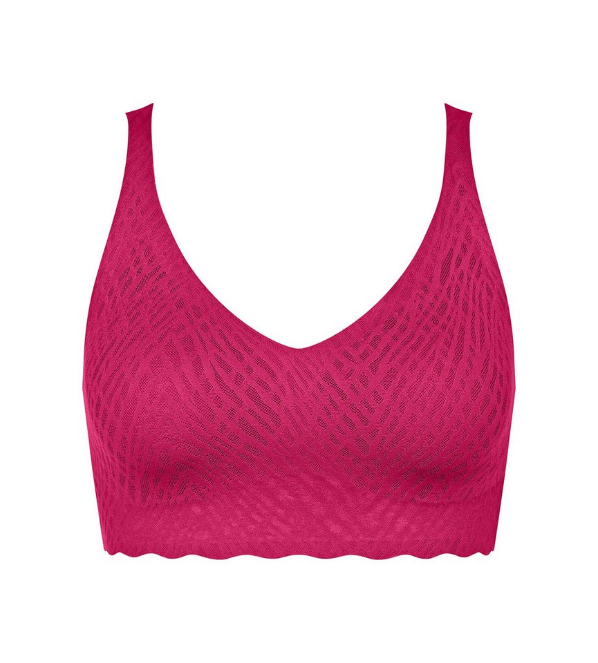 sloggi Bralette ZERO Feel Bliss herausnehmbare, atmungsaktive Pads, Stretch-Spitze, mittlerer Halt – Bild 2 von 5