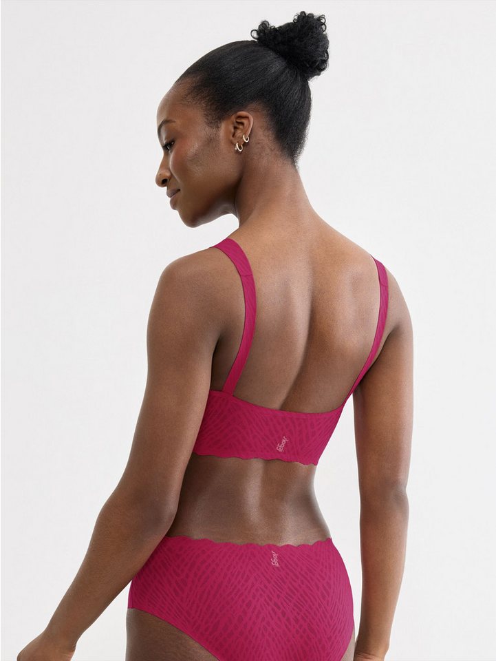 sloggi Bralette ZERO Feel Bliss herausnehmbare, atmungsaktive Pads, Stretch-Spitze, mittlerer Halt – Bild 3 von 5